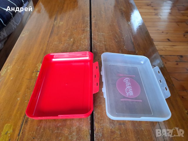 Кутия за храна на Кока Кола,Coca Cola #2, снимка 4 - Антикварни и старинни предмети - 40450378