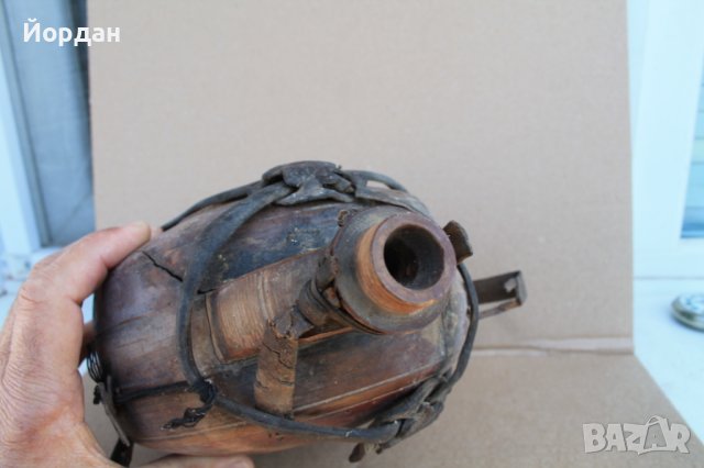 Дървена бъклица за украса , снимка 8 - Антикварни и старинни предмети - 40657645