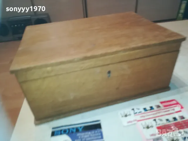 ДЪРВЕНА СТАРА КУТИЯ ОТ ШВЕЦИЯ 3009241711LNVD, снимка 13 - Антикварни и старинни предмети - 47409582