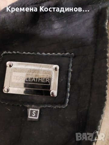 Кожух естествена кожа р-р S-XS, снимка 8 - Якета - 43292573