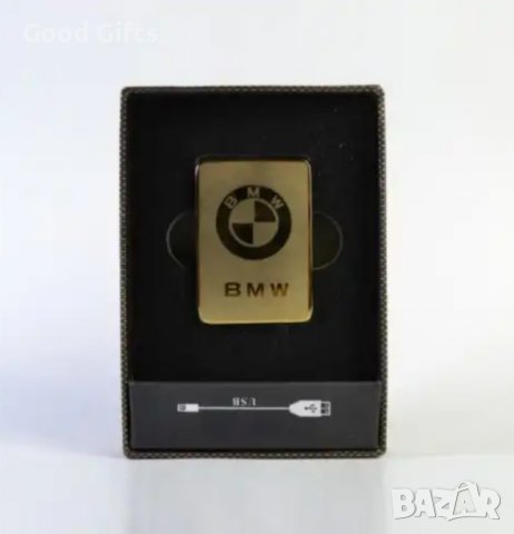 Луксозна USB запалка за цигари с лого на BMW, снимка 6 - Запалки - 39305995