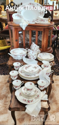 Порцеланов сервиз Royal Albert – Lavender Rose, 59 части