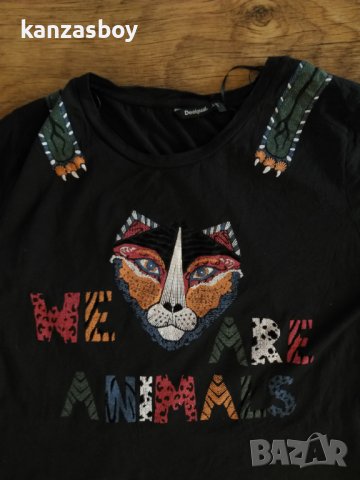 desigual - страхотна дамска тениска , снимка 2 - Тениски - 37181283