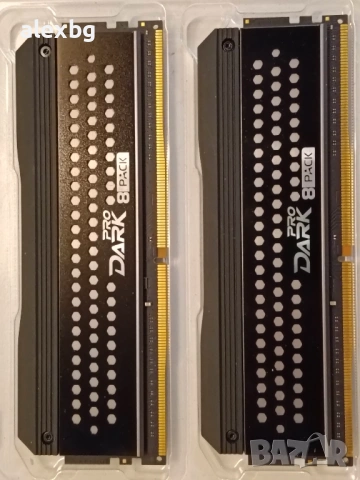 T-force Ddr4 Dark Pro Gaming ddr4 2x8, снимка 5 - RAM памет - 53349717