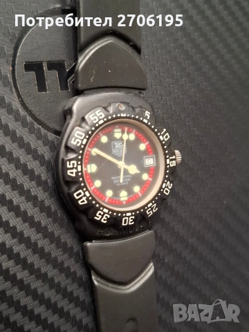 РЯДЪК часовник Tag Heuer 35 мм Formula 1 с черно-червен циферблат Ana Design 383.513/1!, снимка 5 - Мъжки - 53305099