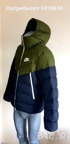Nike  Down Mens Jacket Size M  ОРИГИНАЛ! Зимно пухено Яке!, снимка 11 - Якета - 52562546