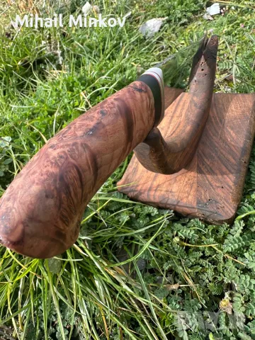 Продавам ръчно изработен ловен нож, снимка 6 - Ножове - 49342475