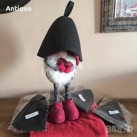 ПРОМОЦИЯ! Вълнена шапка за сауна и парна баня, снимка 9 - Шапки - 48612041