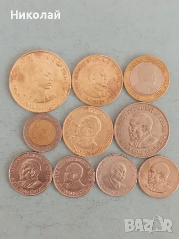 Лот монети от Кения , снимка 6 - Нумизматика и бонистика - 48509843