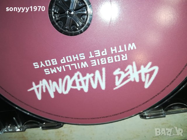 ROBBYE WILLIAMS WITH PET SHOP BOYS CD-ВНОС GERMANY 2211231411, снимка 8 - CD дискове - 43100922