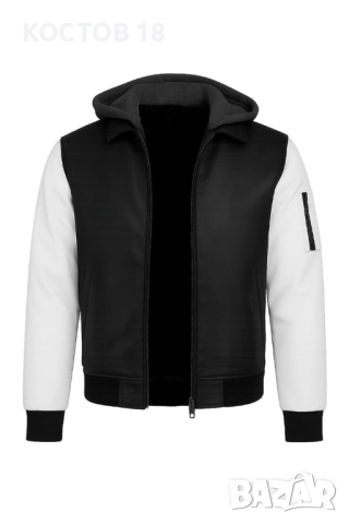 Мъжко кожено яке - 3486, снимка 2 - Якета - 52022667