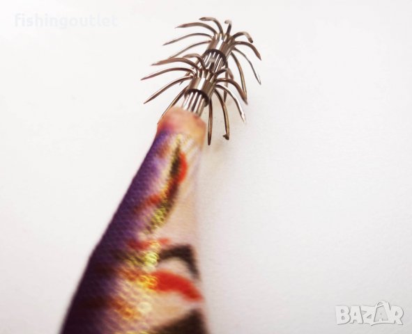 Комплект 6 калмариери за морски риболов на сепии, калмари и октоподи, снимка 3 - Такъми - 40239509