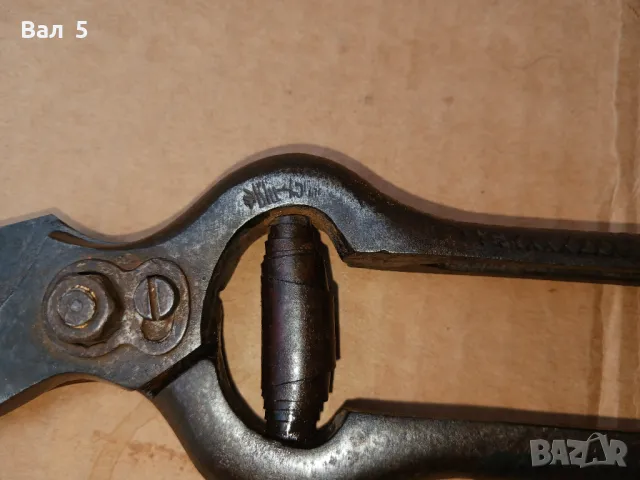 Стара лозарска ножица Велико Търново , СЪРП И ЧУК, снимка 6 - Антикварни и старинни предмети - 49823949