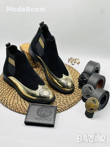 ✨Versace уникални комплекти✨, снимка 2 - Мъжки боти - 43605567
