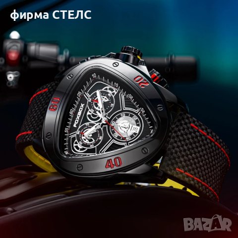 Мъжки часовник Lige Luxury Sport Watch, Водоустойчив, снимка 3 - Мъжки - 44042341