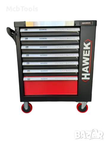 Професионален шкаф с инструменти HAWEK 261 части, снимка 2 - Други инструменти - 47567921