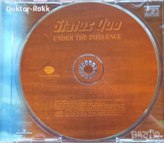 Status Quo – Under The Influence (CD) - 1999, снимка 3 - CD дискове - 38400619