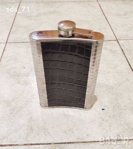 джобни бутилки за уиски и др алкохол ,неръждаеми 2бр 25 лв за двете ,15 лв едната , снимка 3 - Други - 52794520