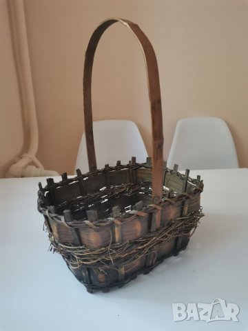 Декоративна кошница, снимка 2 - Декорация за дома - 32963229