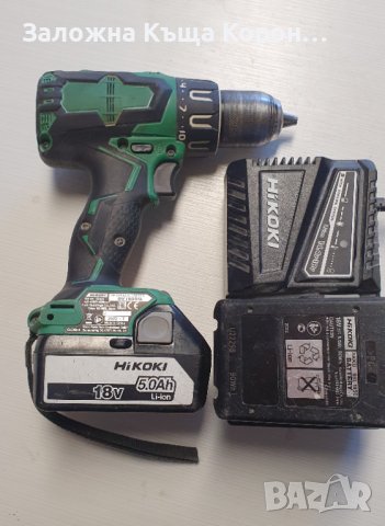 Акумулаторен ударен винтоверт HiKOKI /Hitachi/ DV18DBSL