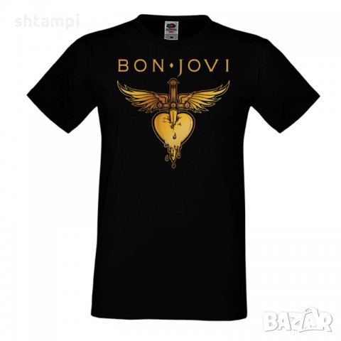 Мъжка тениска Bon Jovi 3, снимка 2 - Тениски - 32904987