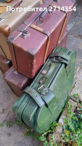 Стари куфари, снимка 5 - Антикварни и старинни предмети - 51664338