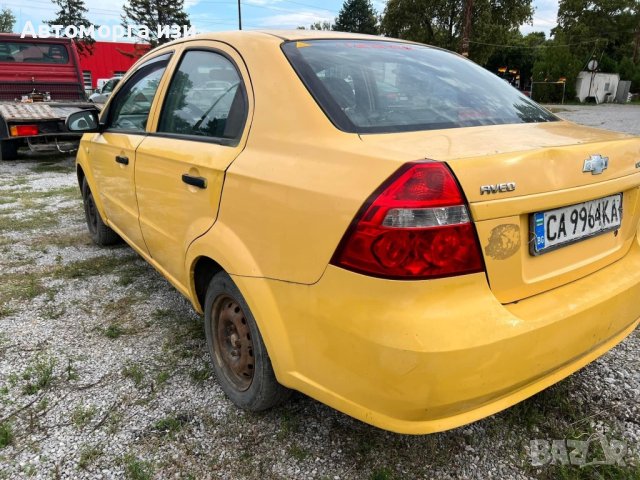 ШЕВРОЛЕТ АВЕО 1.6 газ бензин 2007 г само на части , снимка 3 - Части - 43454400