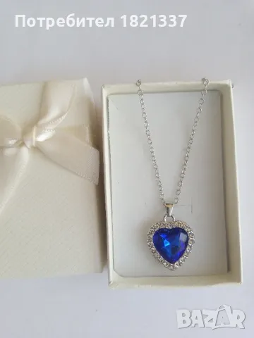 Колие с кристали , снимка 4 - Колиета, медальони, синджири - 47456956