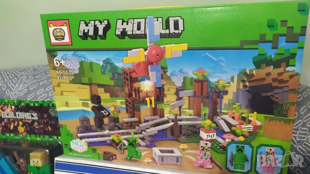 Майнкрафт конструктор 433 части 