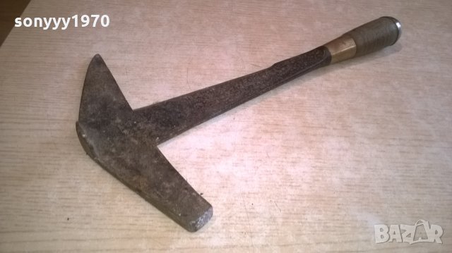 френска антика с печат/щемпел-35Х21СМ-внос франция, снимка 3 - Колекции - 26771261