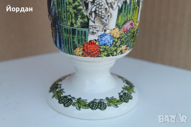 Немска порцеланова халба за бира, снимка 14 - Колекции - 50715003