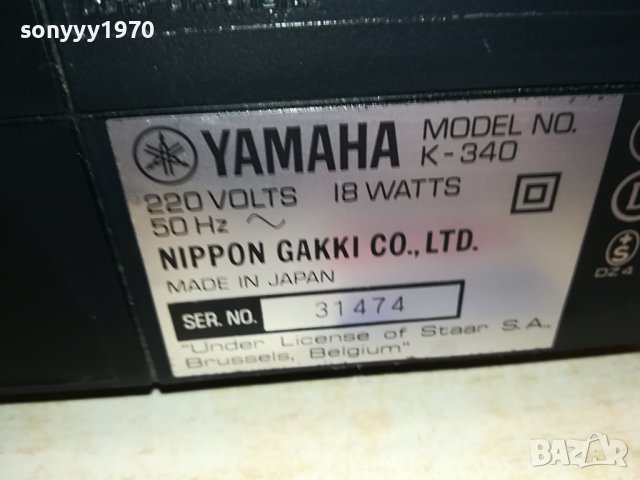 YAMAHA DECK-JAPAN 1812230805, снимка 3 - Декове - 43458135