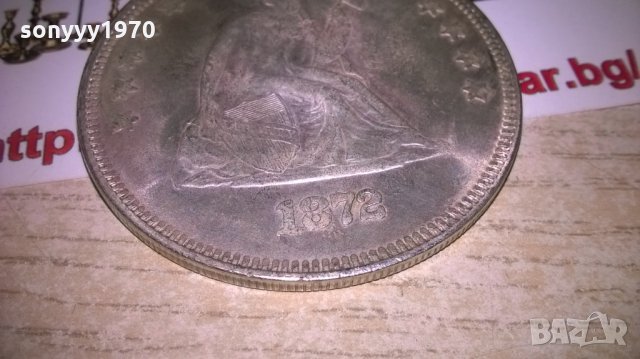 1872 dollar-АНТИК-РЕТРО КОЛЕКЦИЯ, снимка 3 - Колекции - 27508791