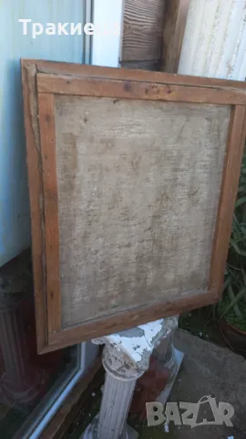 СТАРА КАРТИНА МАСЛО НА ПЛАТНО НА БЪЛГАРСКИЯ ХУДОЖНИК М.КАРАЛЕЕВ 1931г, снимка 2 - Антикварни и старинни предмети - 48837712