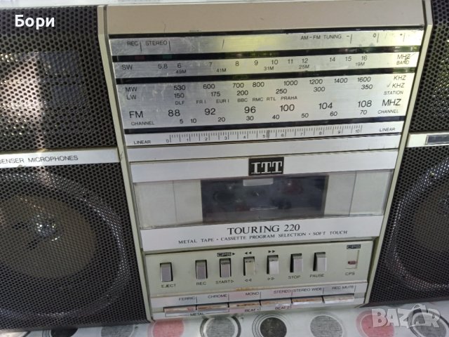 ITT 220 Радиокасетофон, снимка 4 - Радиокасетофони, транзистори - 38089675
