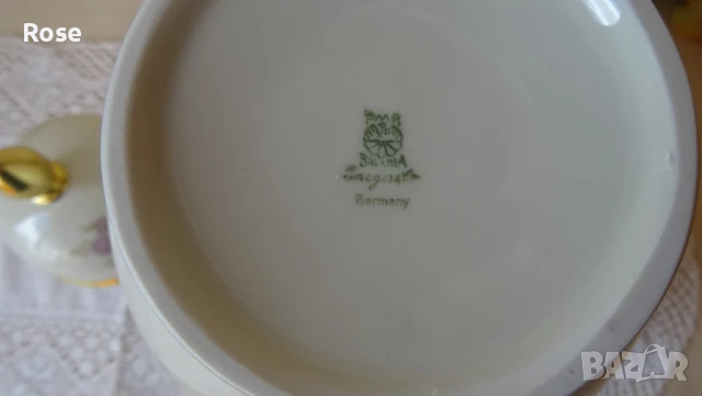 Голям винтидж джинджифилов буркан, ваза с капак-PRM Jaeger , снимка 10 - Вази - 51170226