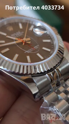 Часовник Rolex Datejust, снимка 9 - Мъжки - 49243703