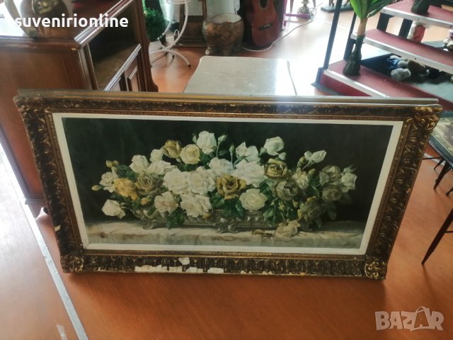 Стара картина принт , снимка 5 - Картини - 39662126