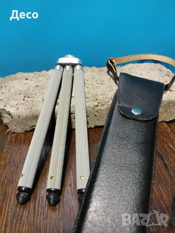 Стар статив,тринога за фотоапарат., снимка 11 - Антикварни и старинни предмети - 53477054