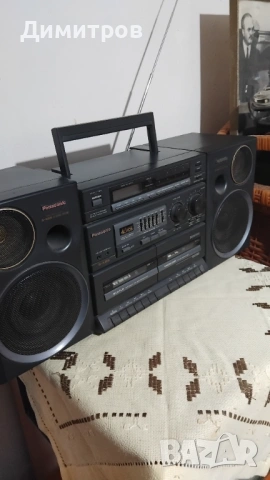 VINTAGE RETRO Panasonic RX-CT980  легендата на бумбоксовете, снимка 7 - Антикварни и старинни предмети - 35719113