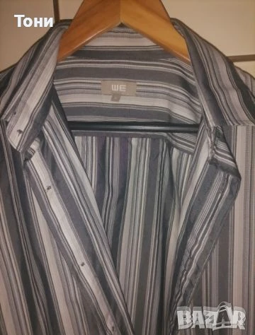 Нова Мъжка Риза с Яка и Дълъг Ръкав XL , снимка 7 - Ризи - 50754012