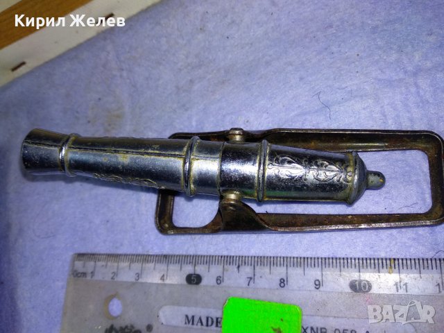 Стар СССР Метален МИНИ - МОДЕЛ на РУСКО КОРАБНО ОРЪДИЕ МОРТИРА ТОП ЕПОХАТА на Цар ПЕТЪР ВЕЛИКИ 24079, снимка 10 - Колекции - 43828004