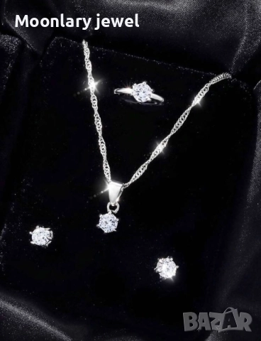 Комплект женски бижута, снимка 5 - Бижутерийни комплекти - 52666424