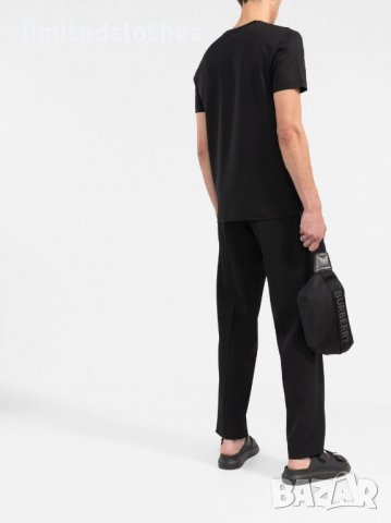 Dolce & Gabbana DG Embroidered Patch Logo Мъжка Тениска size 48 (S/M), снимка 8 - Тениски - 40102853