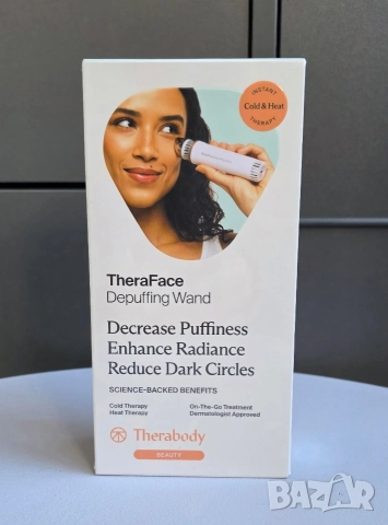 Уред за терапия на лице Therabody TheraFace Depuffing Wand, снимка 2 - Други - 52955523