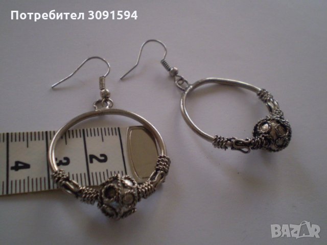 Стари ретро обеци, снимка 4 - Антикварни и старинни предмети - 35230805