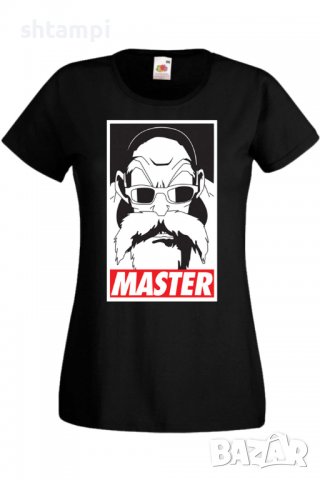Дамска тениска Dragon Ball Z Master Roshi 01,Анимация,игра,Празник,Повод., снимка 2 - Тениски - 37945782