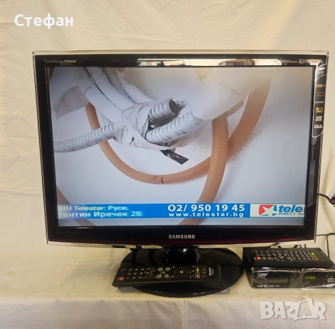 22" телевизор Samsung T220 HD. В отлично техническо и визуално състояние. Няма вграден цифров тунер., снимка 15 - Телевизори - 53536595