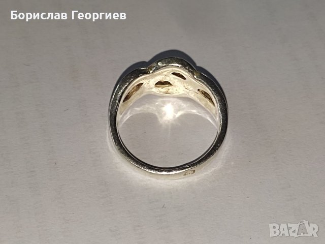 Сребърен пръстен 925, снимка 3 - Пръстени - 40110385
