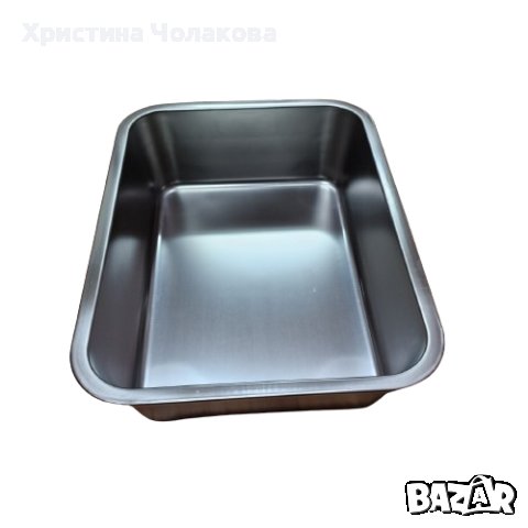 Супер качествени тави от неръждаема стомана в различни размери, снимка 3 - Съдове за готвене - 43822528